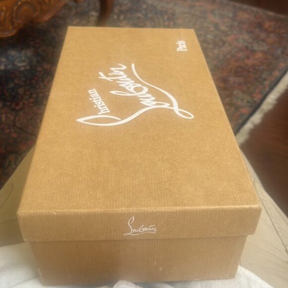 CHRISTIAN LOUBOUTIN BLACK HEELS - Picture 5 of 7